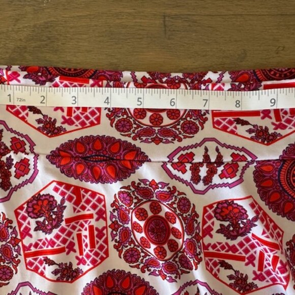 LuLaRoe Azure Kids Geometric Skirt  8500 - Picture 5 of 9